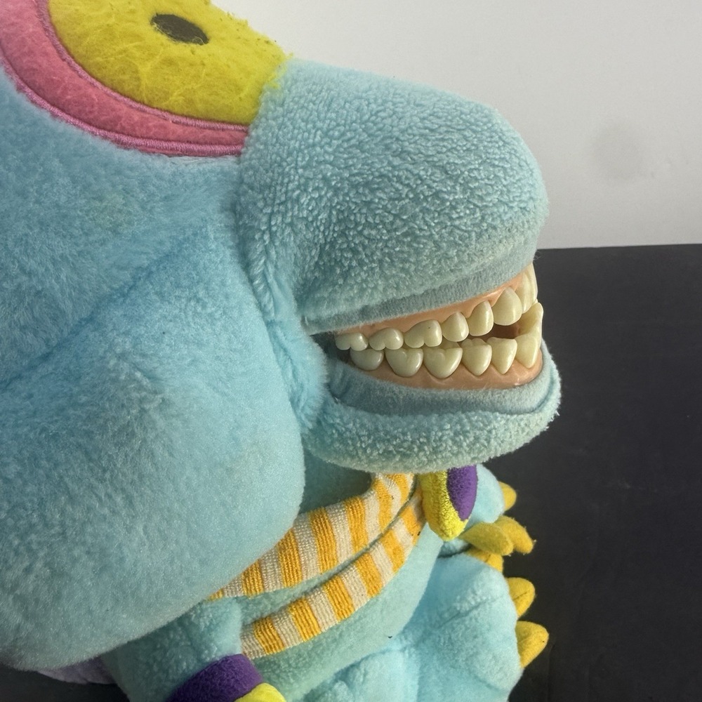 Dental Teaching Puppet Plush Cyclops Alien Monster Tooth Brushing Education Aid - Picture 10 of 11